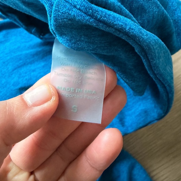 Bombshell Sportswear Blue Matching Sports Bra & Leggings - size S - Picture 4 of 4